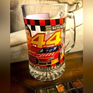 Vintage 2000 Nascar Mug Cup Slim Jim Racing Team Busch Series Signed